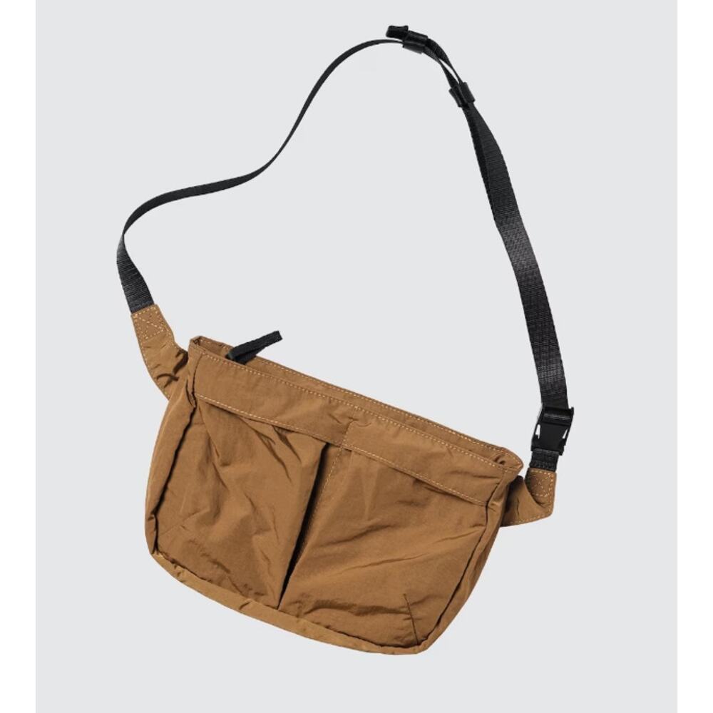 Uniqlo Packable Pocket Crossbody Bag in Brown